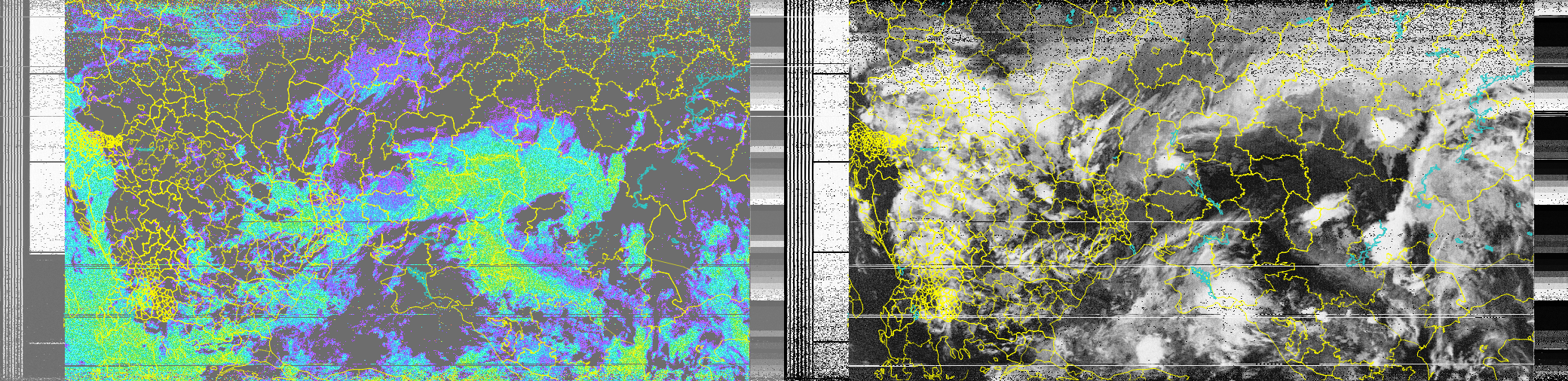 First picture from NOAA 19